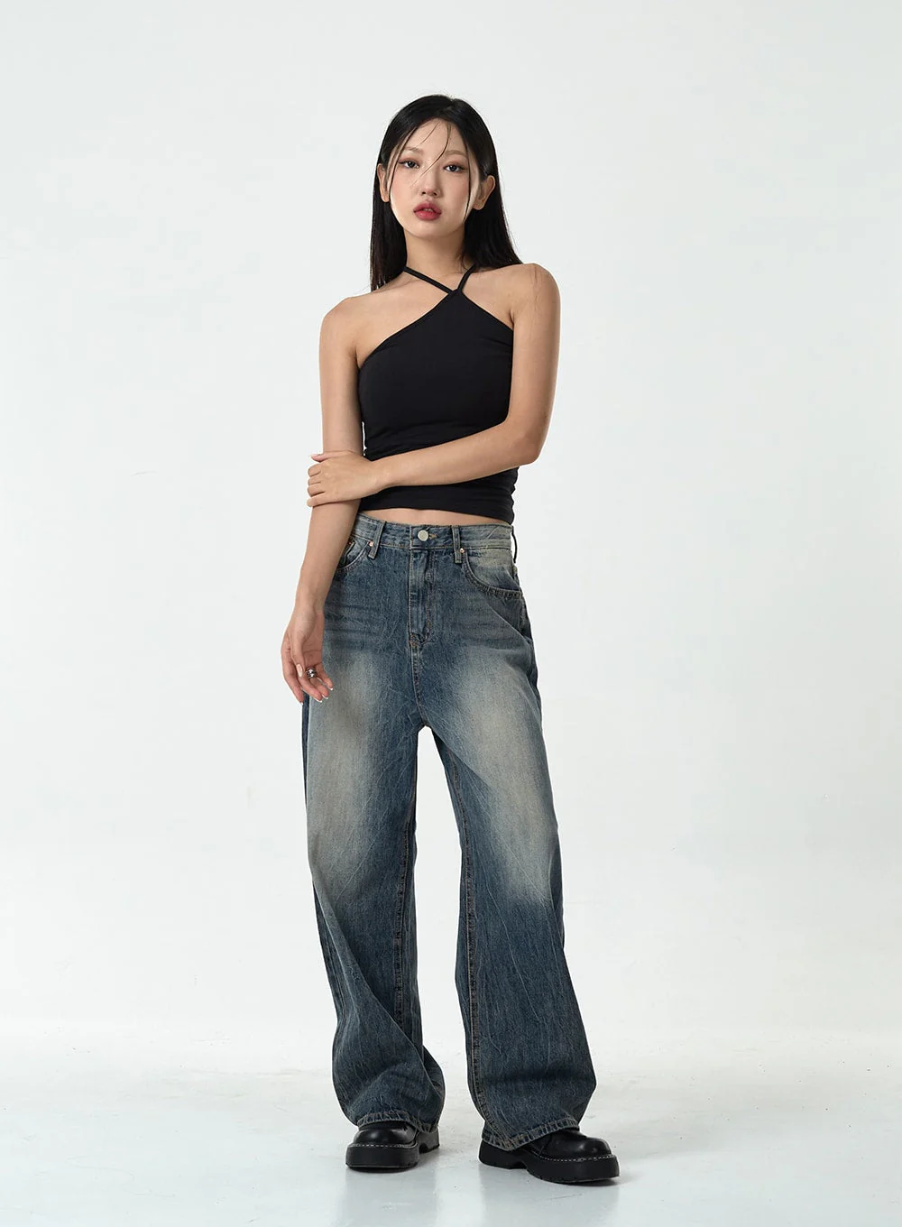 Washed Denim Pants CG10 - Image 4