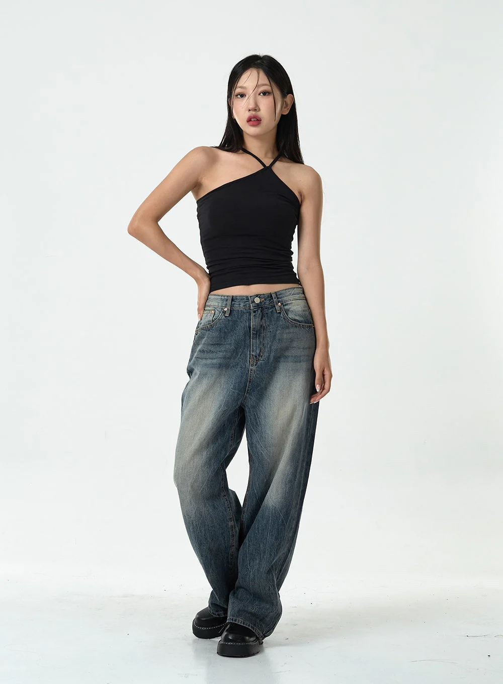 Washed Denim Pants CG10 - Image 7