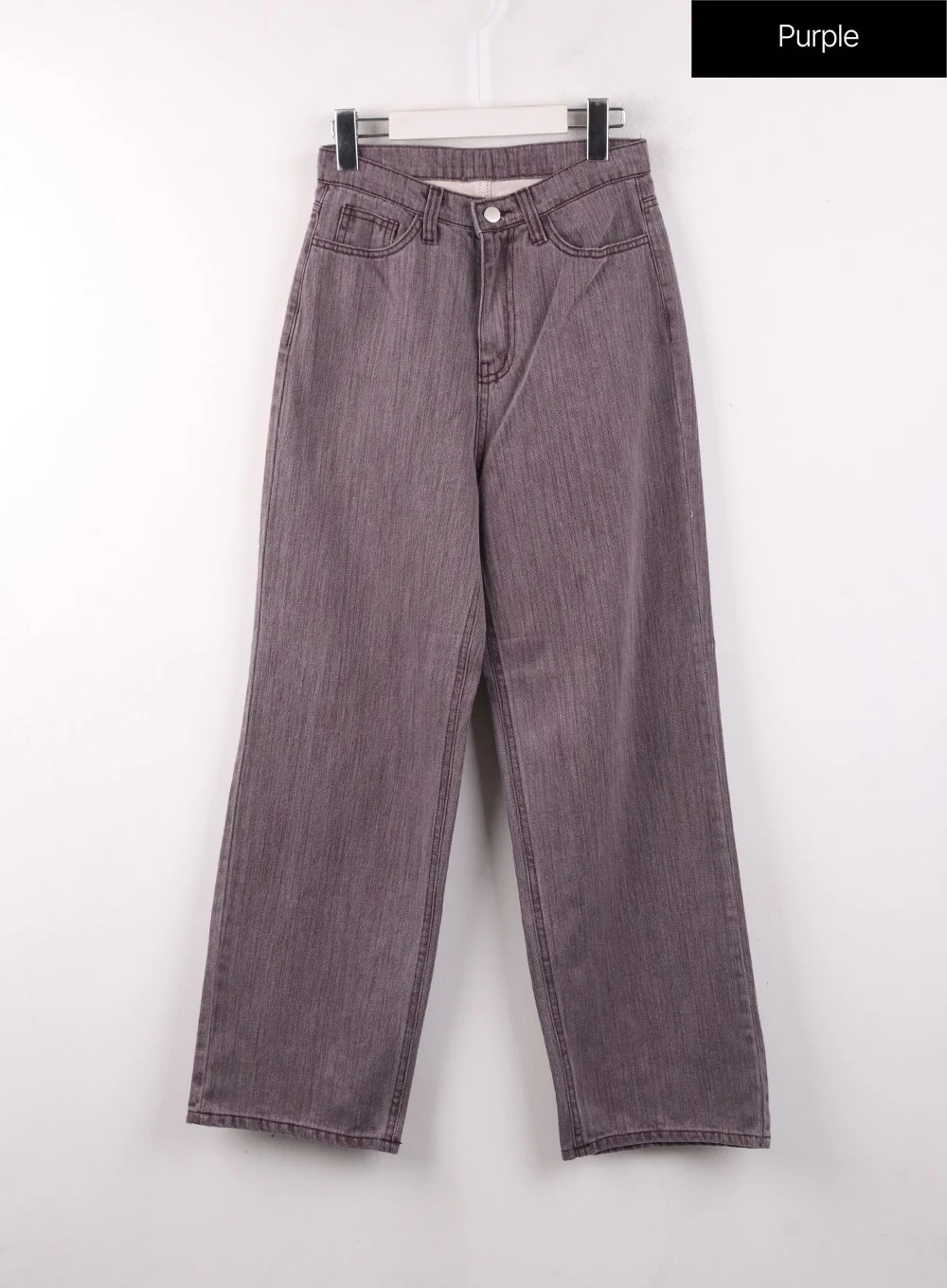Washed Straight Leg Pants OF405 - Image 17