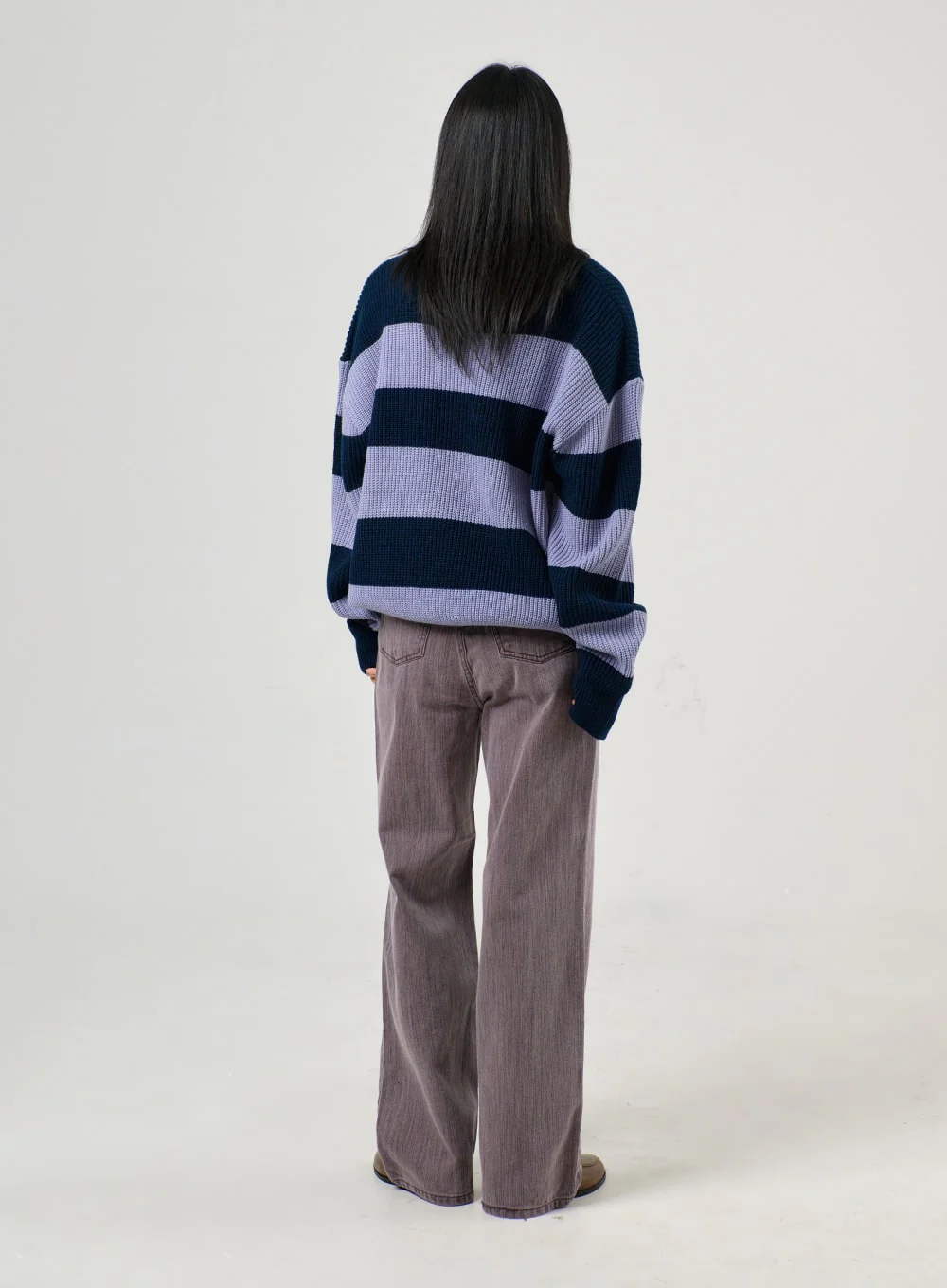 Washed Straight Leg Pants OF405 - Image 7