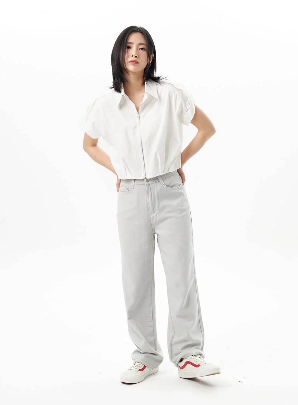 Wide Color Pants OU314 - Image 5
