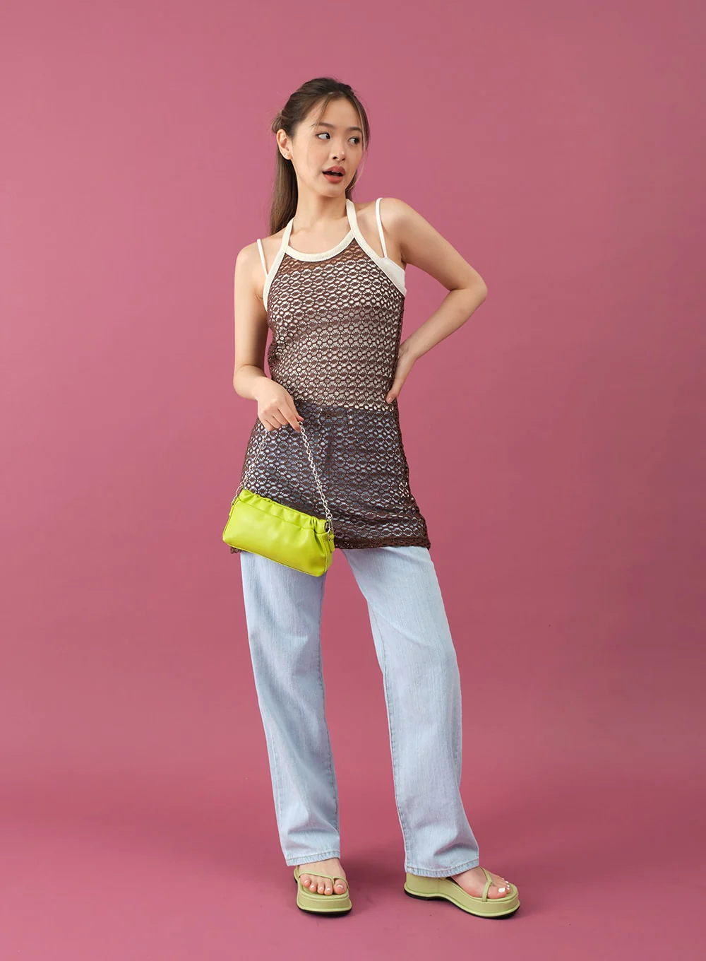 Wide Denim Pants for Summer CM12 - Image 4