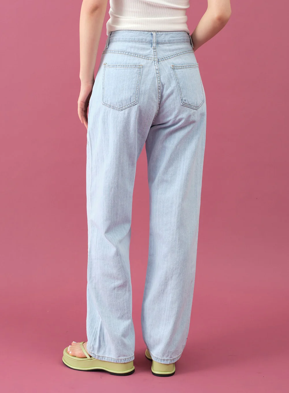 Wide Denim Pants for Summer CM12 - Image 6