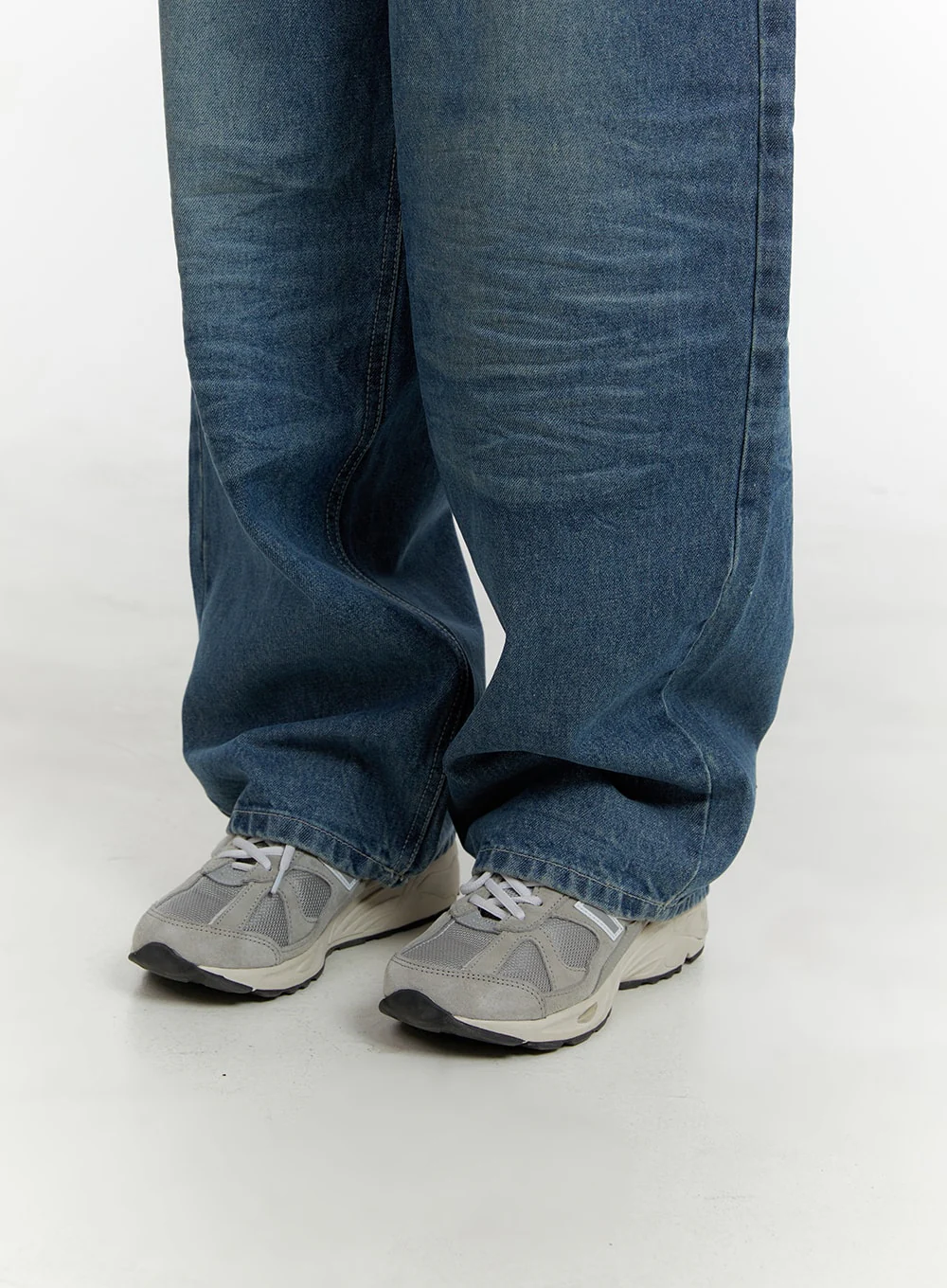 Wide Fit Baggy Jeans CA401 - Image 5