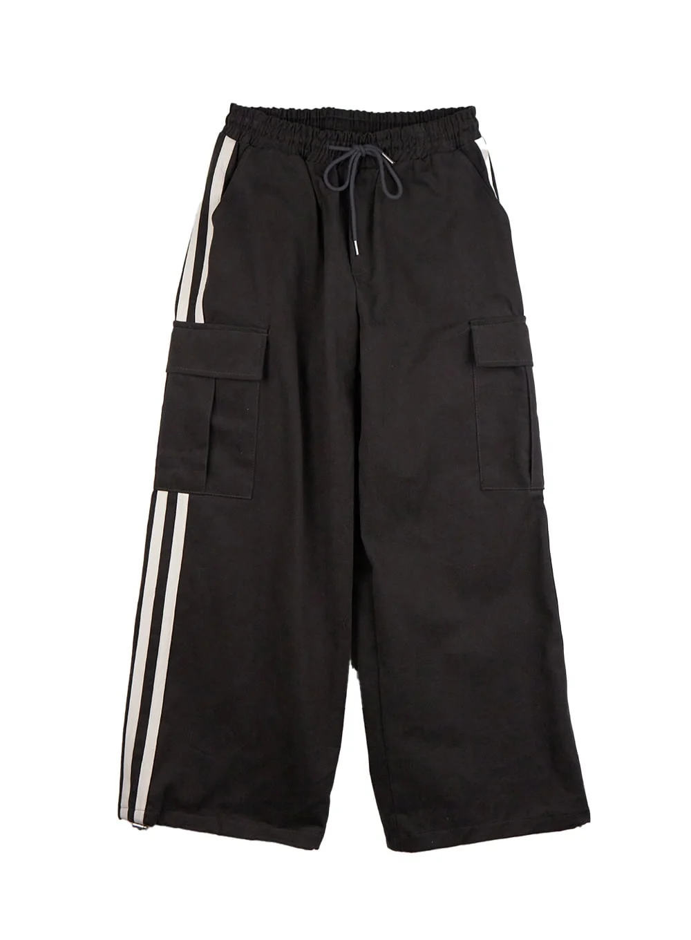 Wide-Fit Cargo Pocket Pants IN427 - Image 10