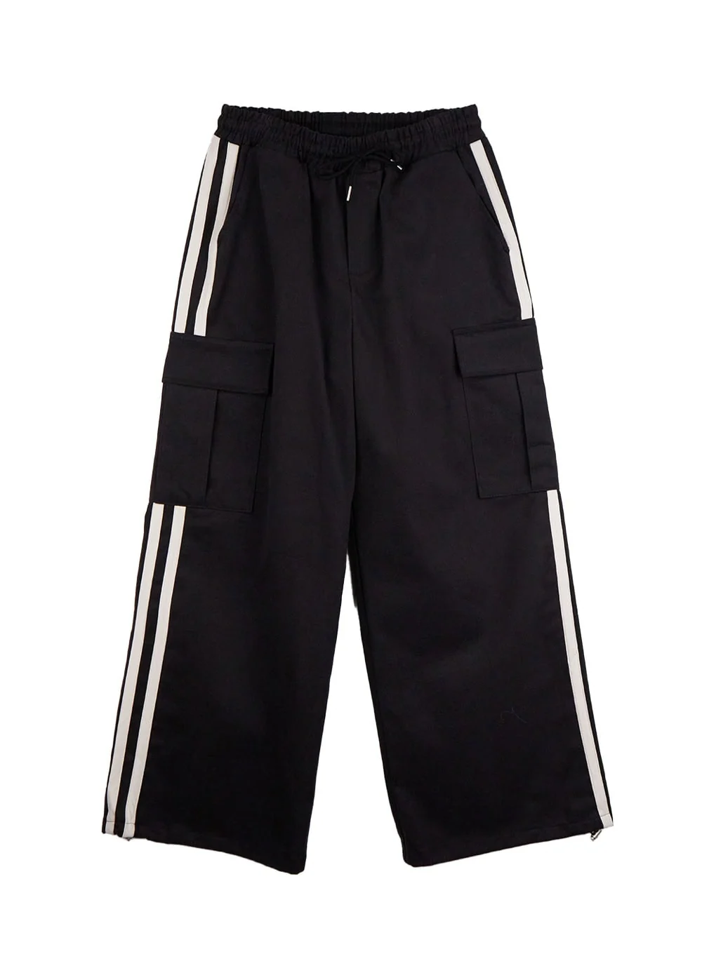 Wide-Fit Cargo Pocket Pants IN427 - Image 12