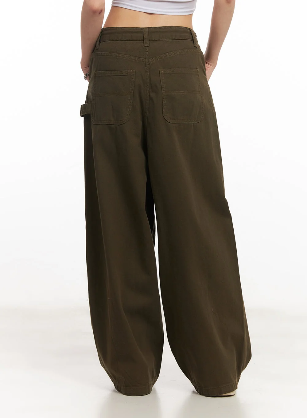 Wide-Leg Cargo Pants CA514 - Image 9