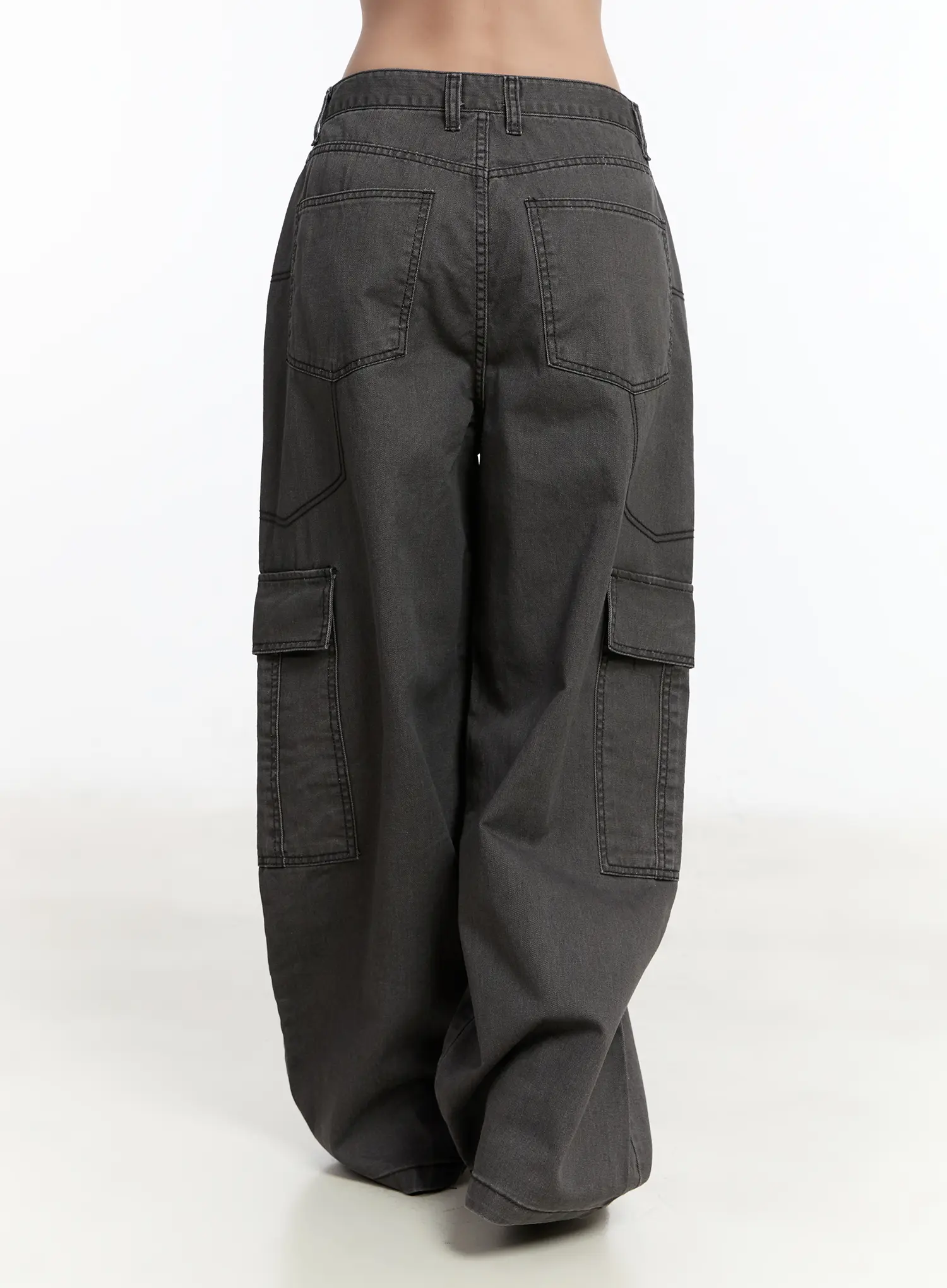 Wide Leg Cargo Pants CM511 - Image 6