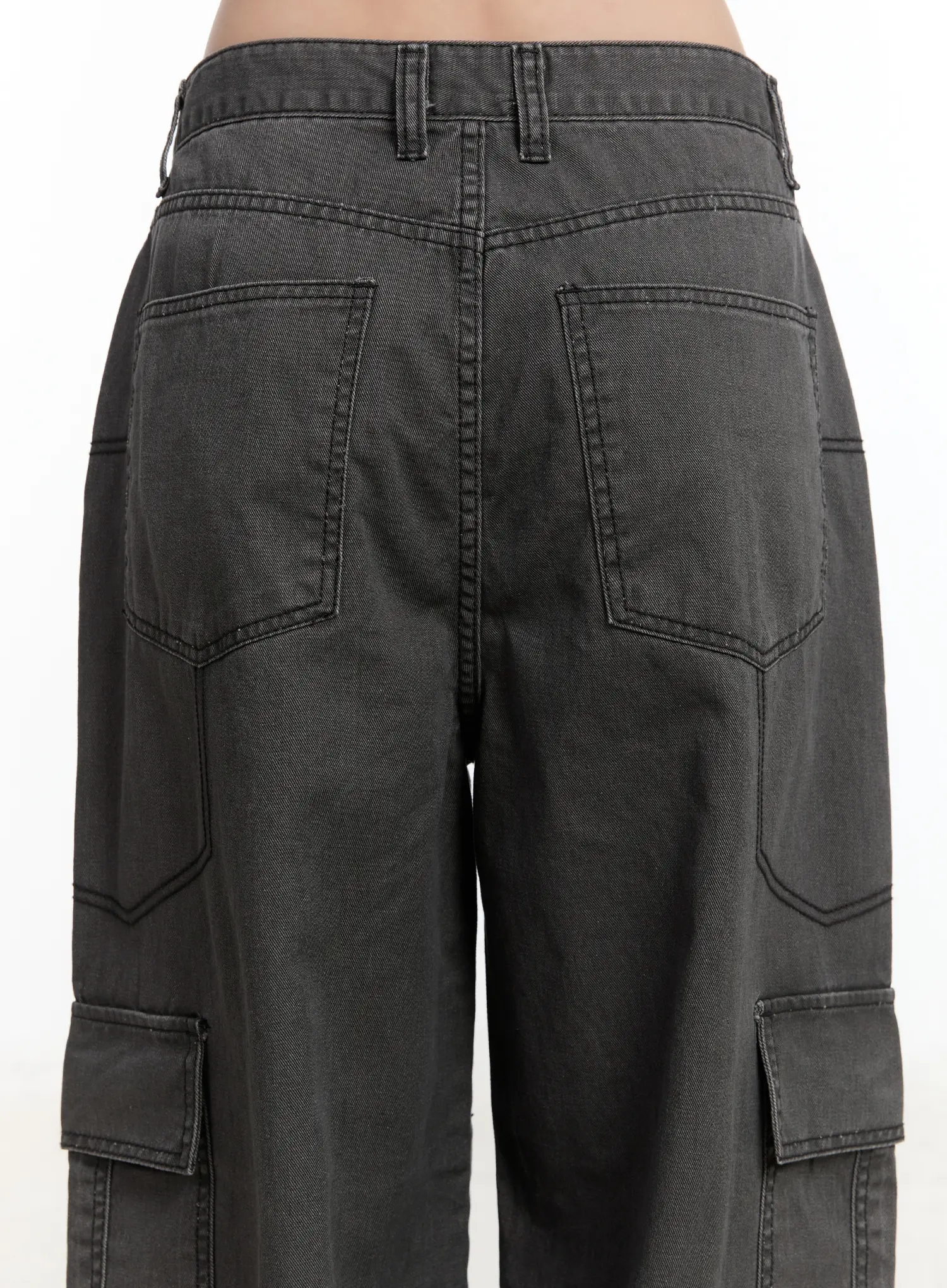 Wide Leg Cargo Pants CM511 - Image 7