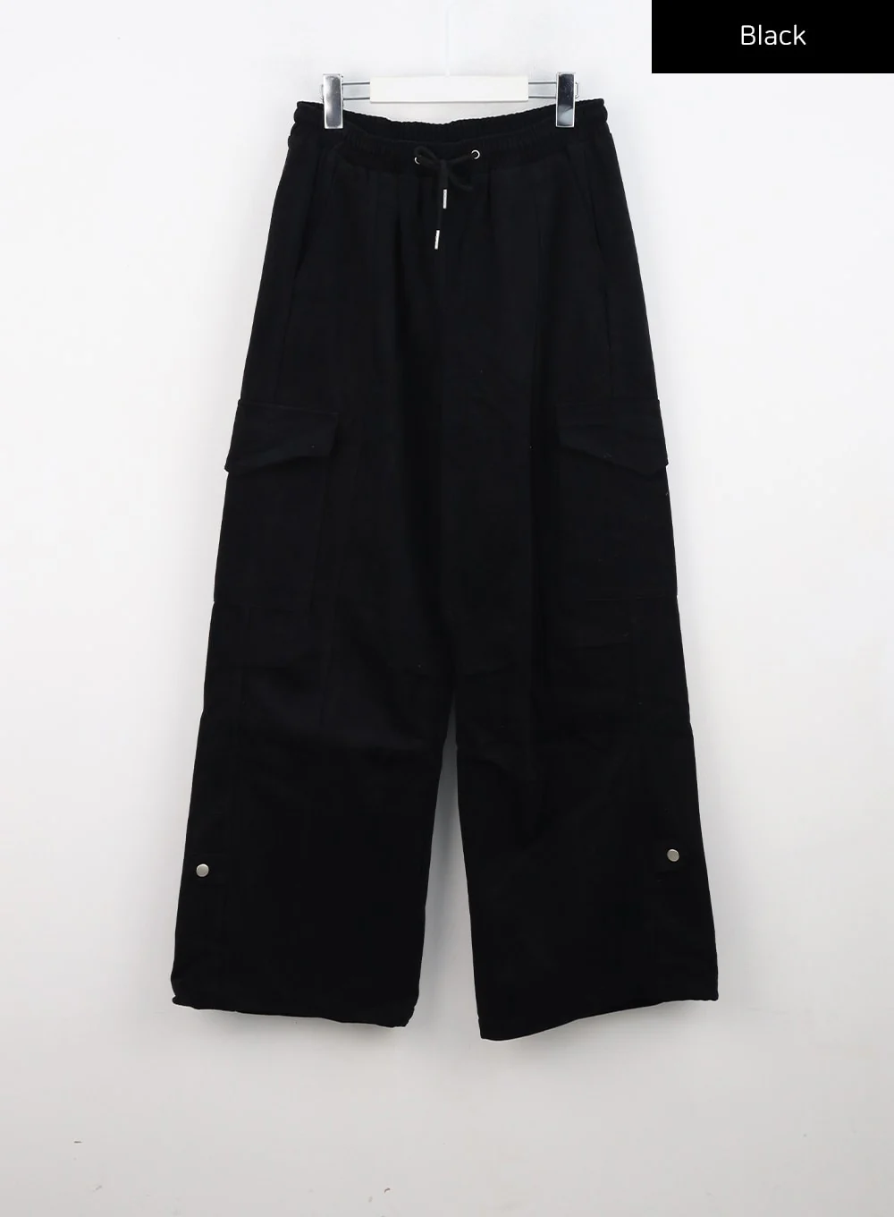 Wide-Leg Cargo Sweat Pants CN303 - Image 12