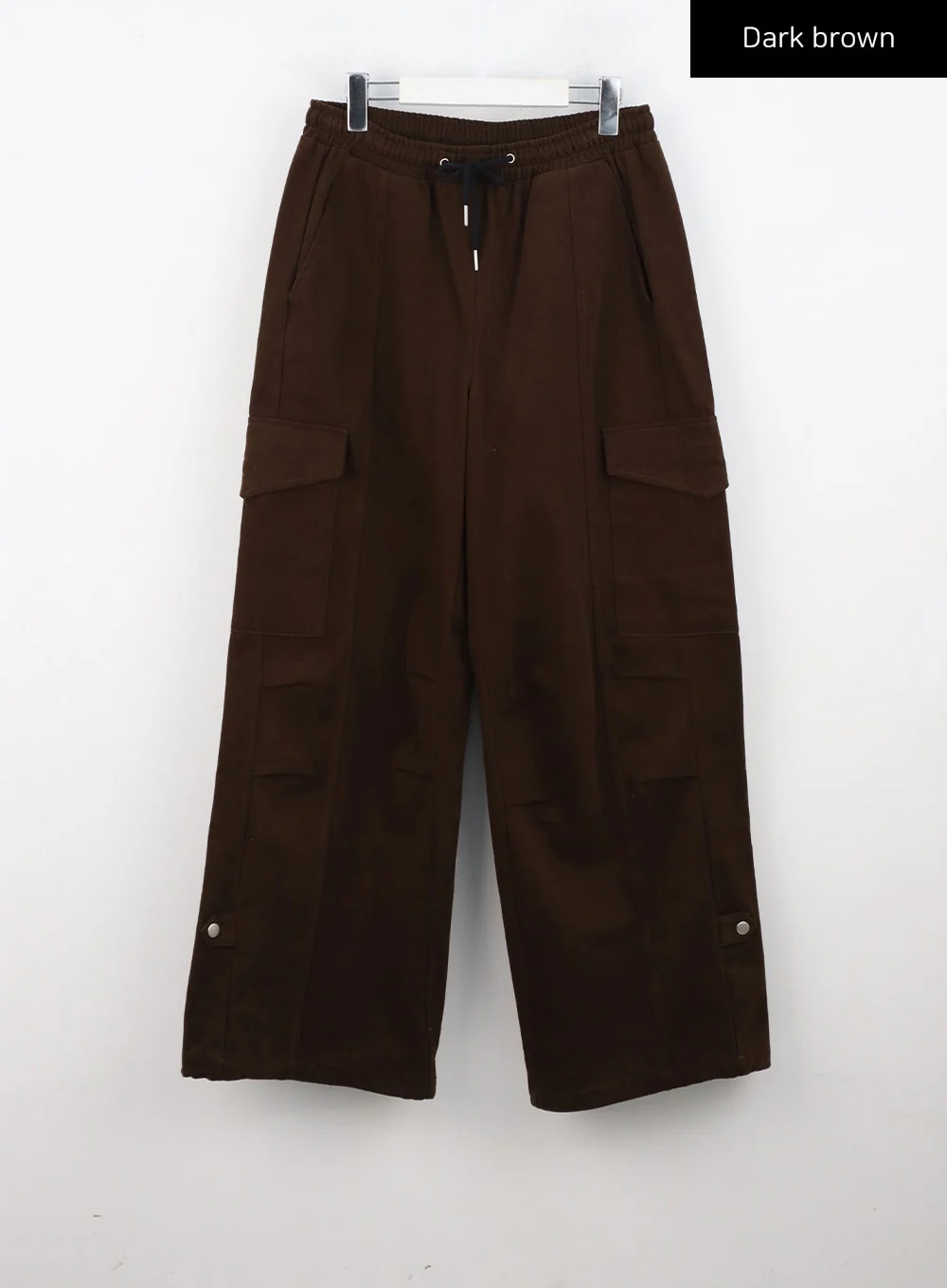 Wide-Leg Cargo Sweat Pants CN303 - Image 9