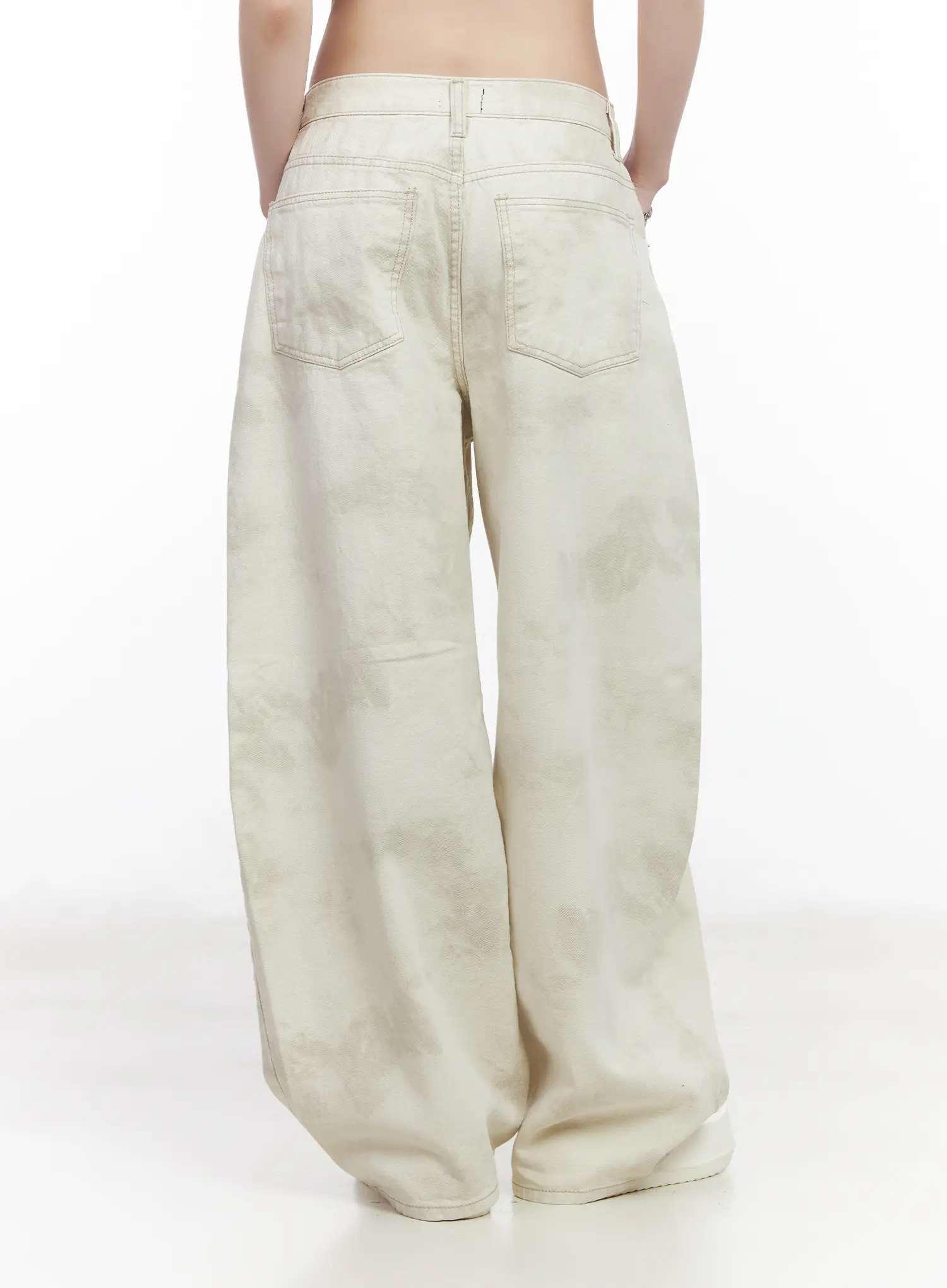 Wide Leg Cotton Pants CM526 - Image 6