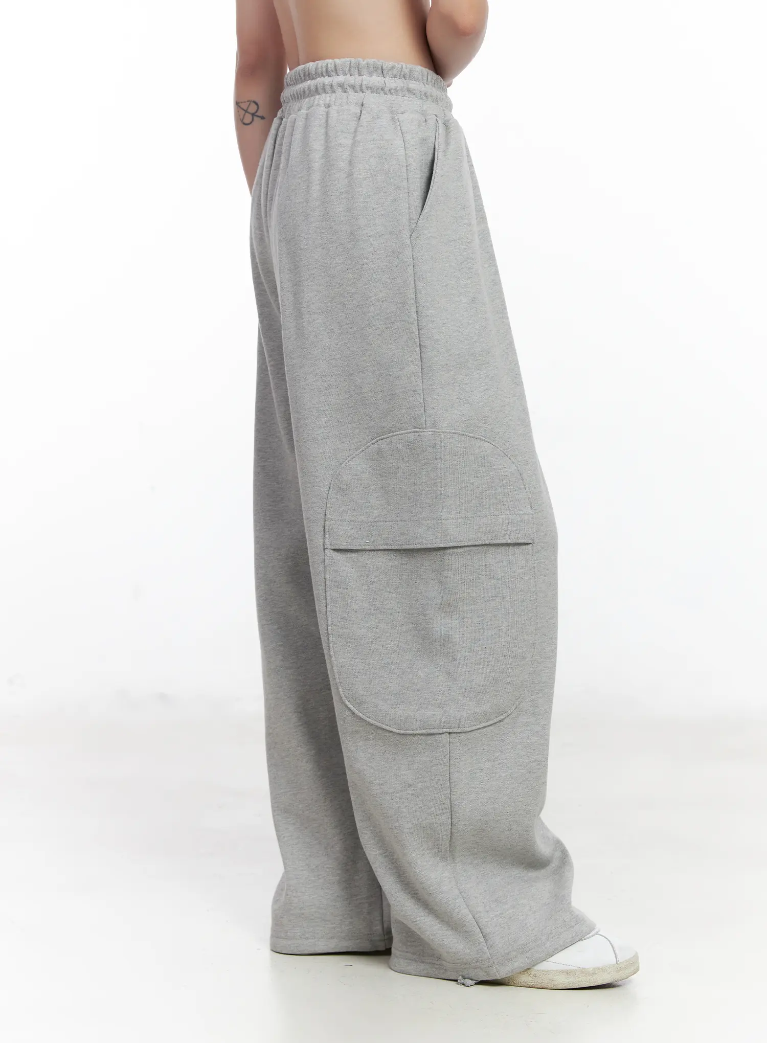 Wide Leg Drawstring weatpants CJ527 - Image 6