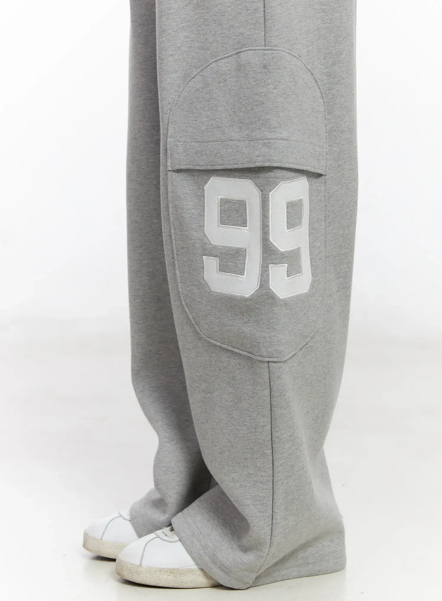 Wide Leg Drawstring weatpants CJ527 - Image 9