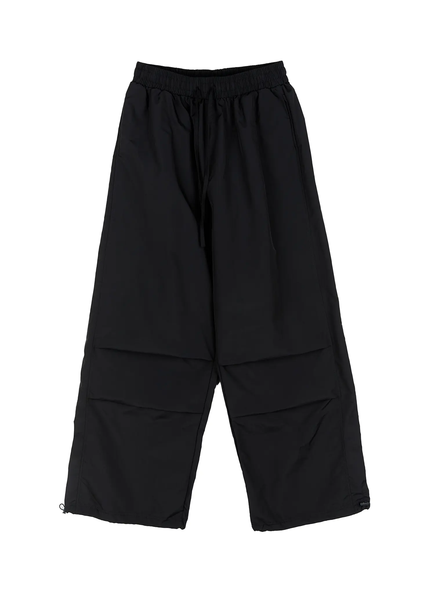 Wide-Leg Nylon Pintuck Pants CG507 - Image 14