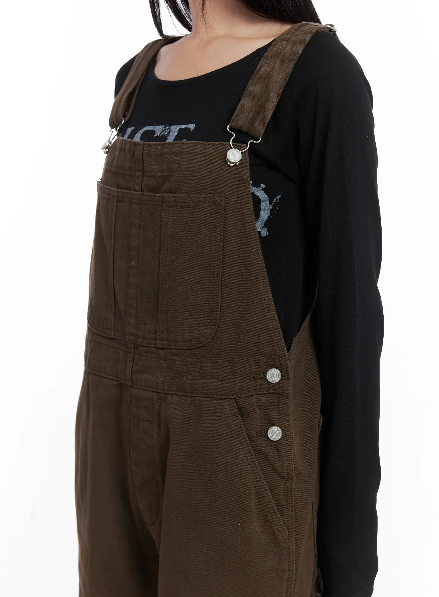 Wide Leg Pocket Overalls CD501 - Image 9