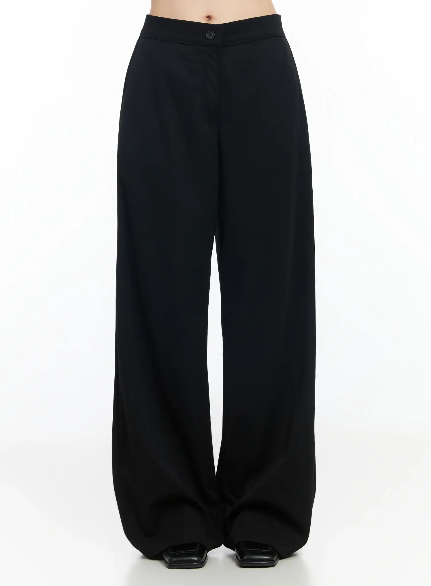 Wide Leg Stretch Slacks IM524