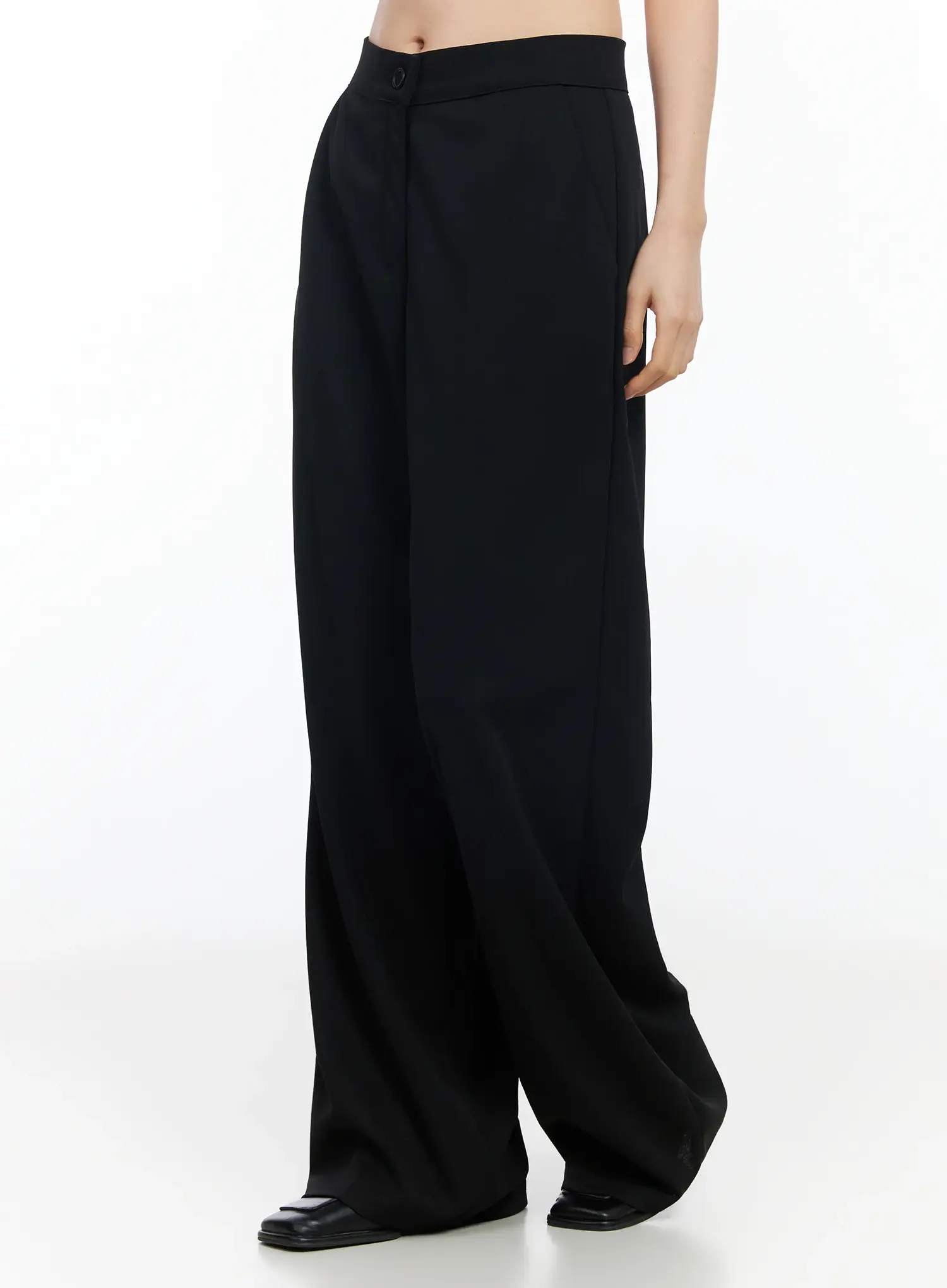 Wide Leg Stretch Slacks IM524 - Image 4