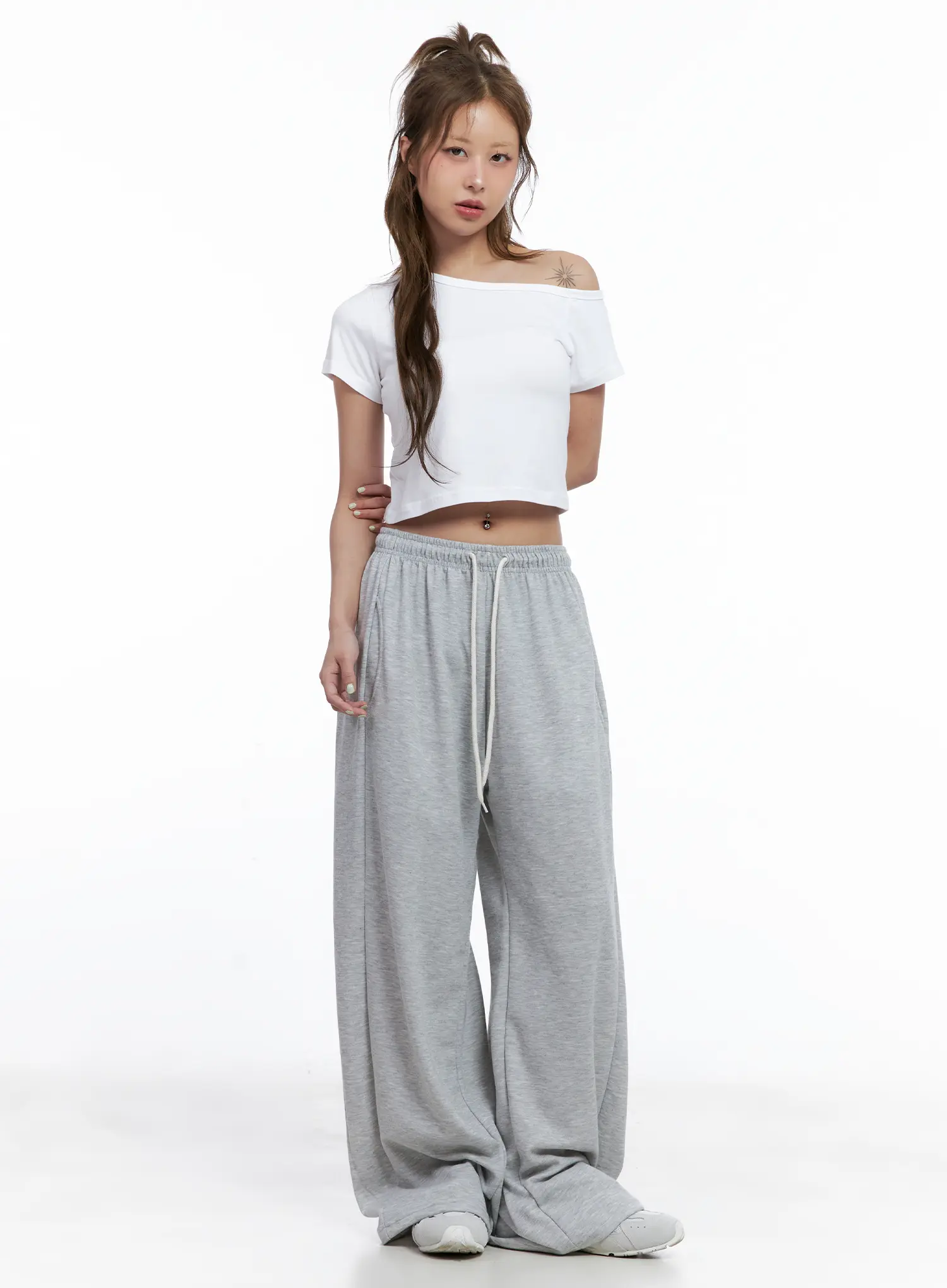 Wide-Leg Sweatpants CL514 - Image 2