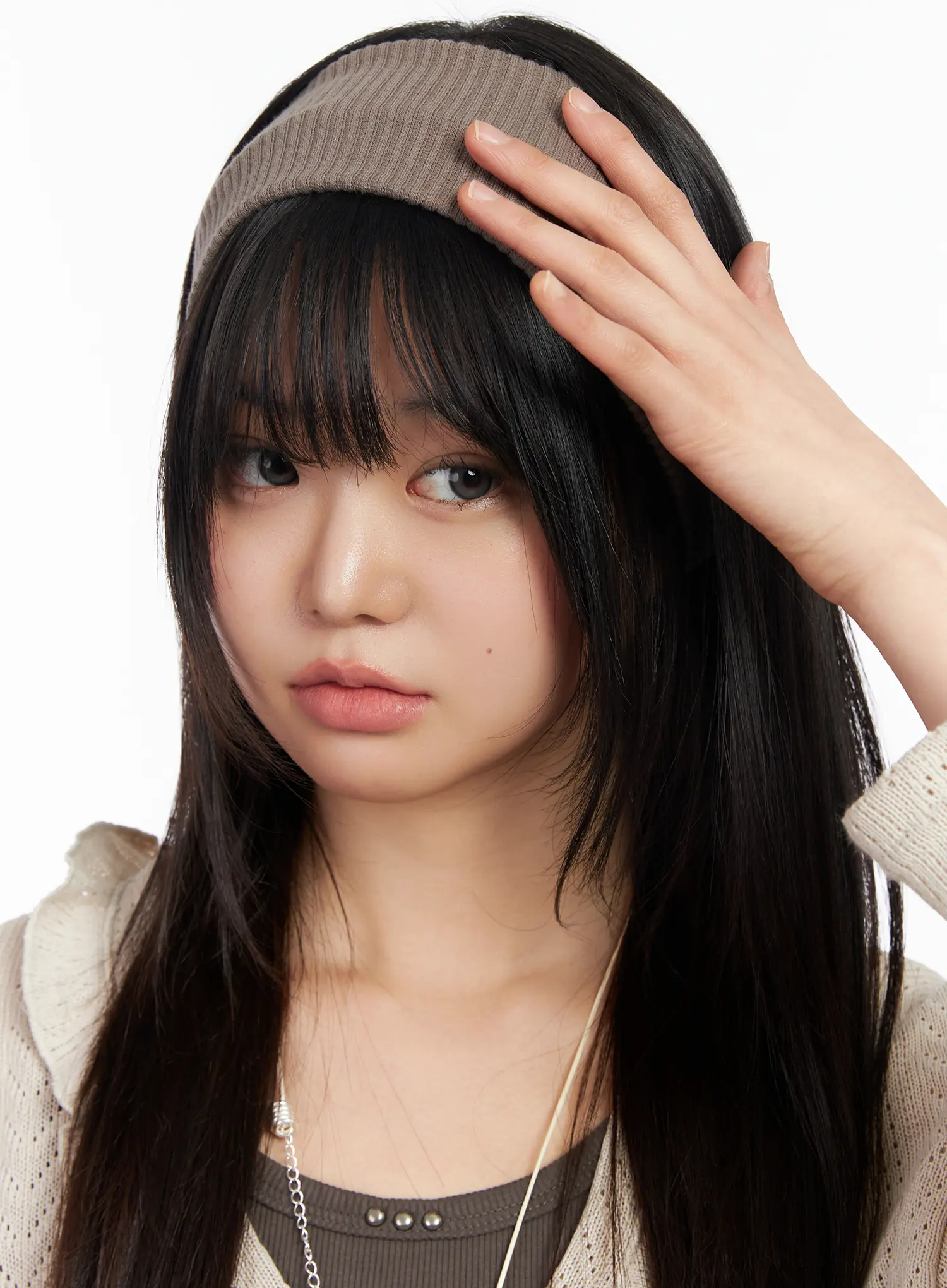 Wide Ribbed Headband IM531 - Image 2