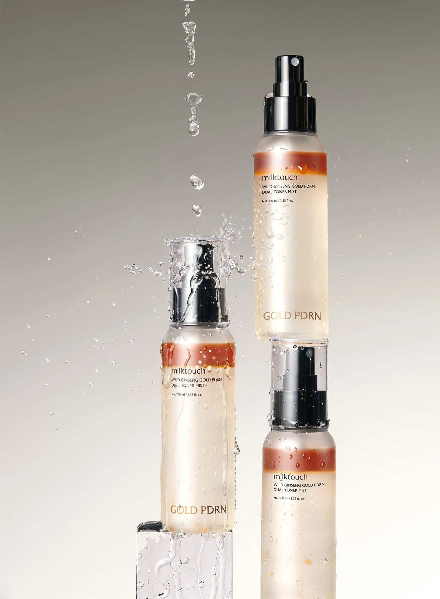 Wild Ginseng Gold PDRN Dual Toner Mist (100ml) - Image 4