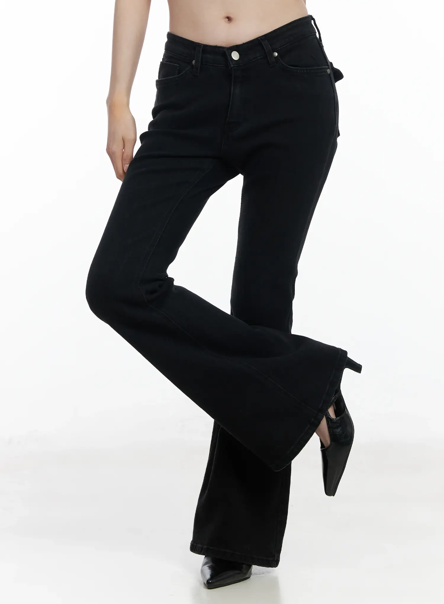 Wonwoo Studded Bootcut Jeans IF520 - Image 7