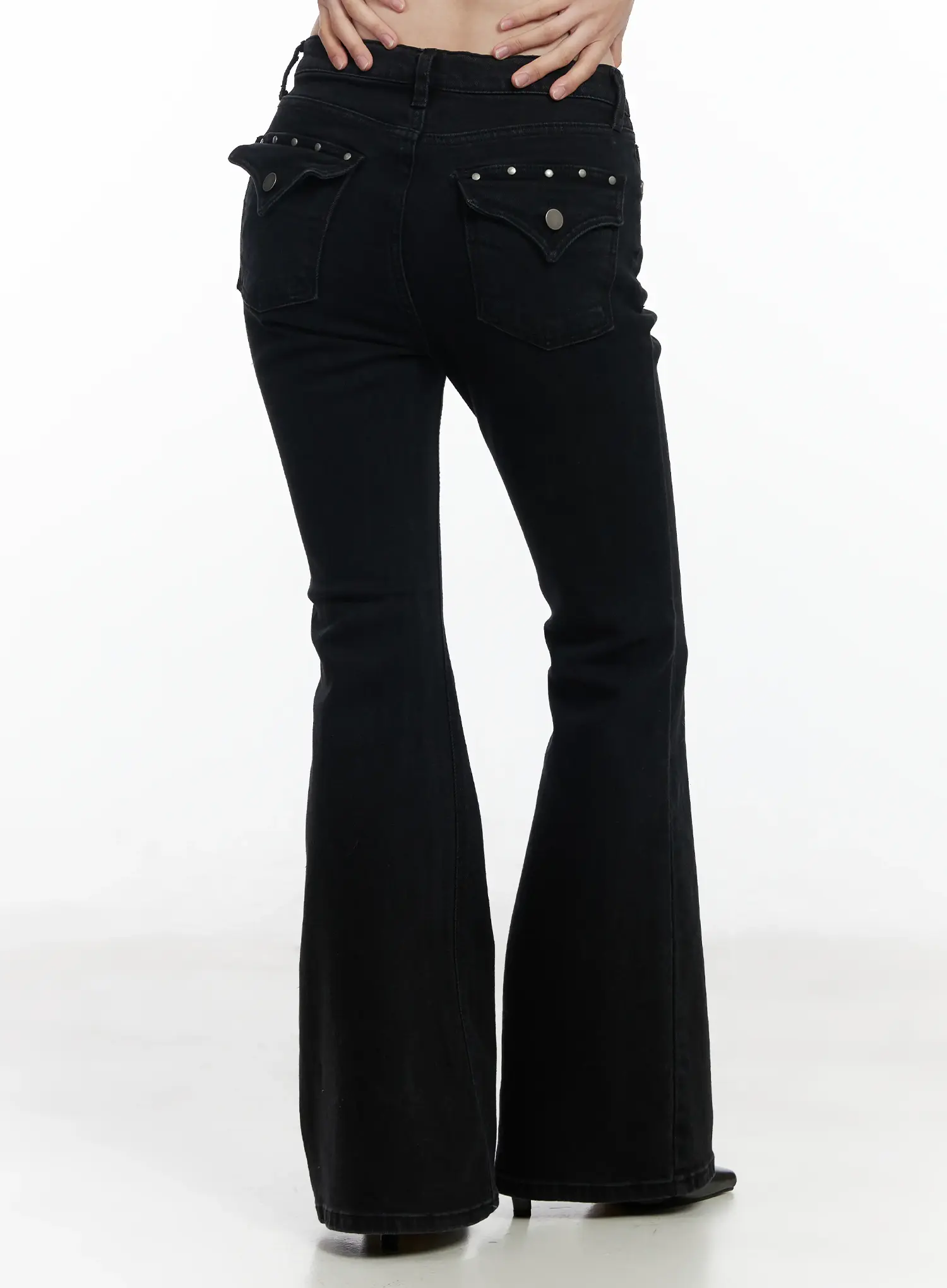 Wonwoo Studded Bootcut Jeans IF520 - Image 9