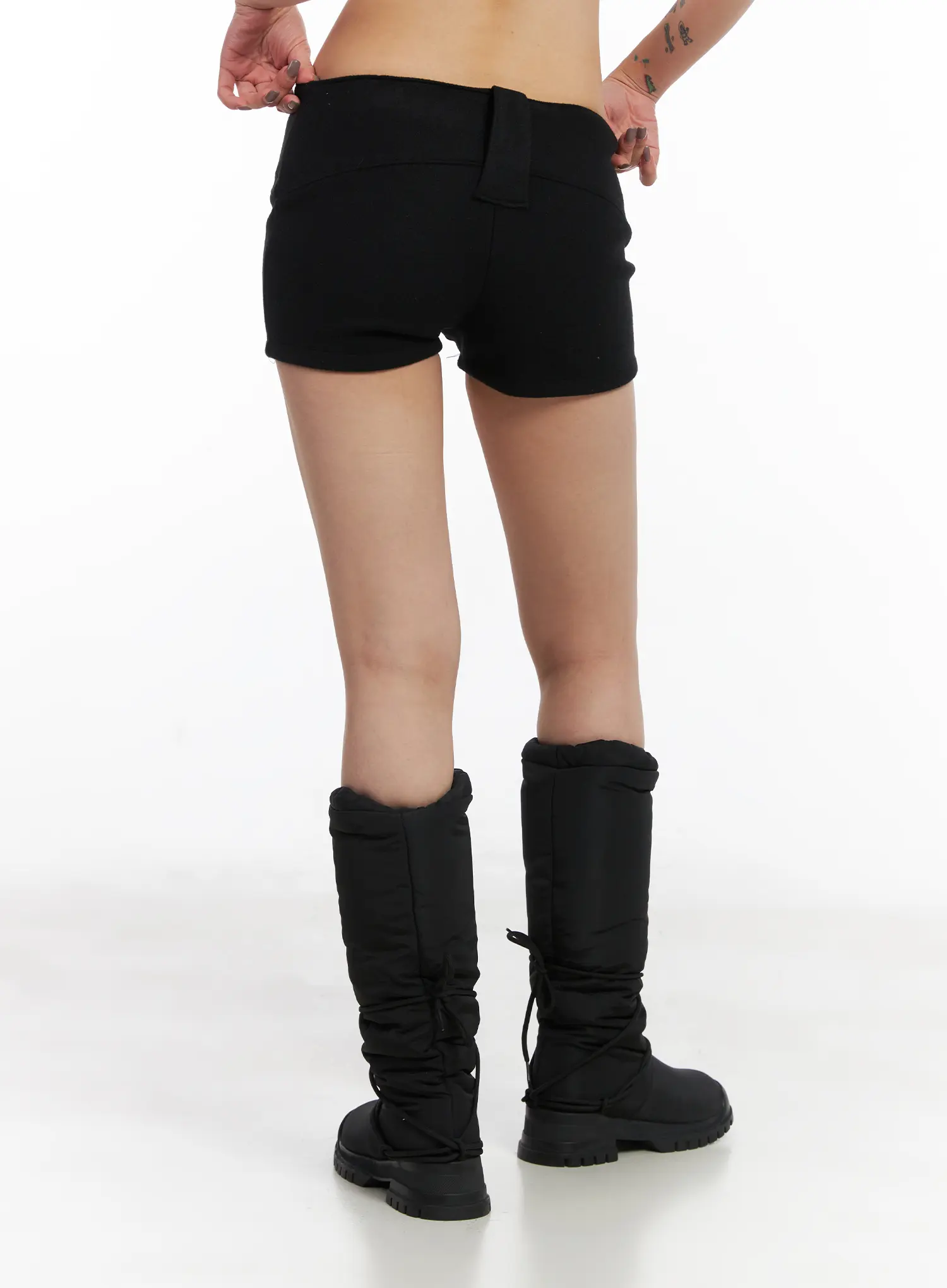 Wool Button Shorts CD509 - Image 7