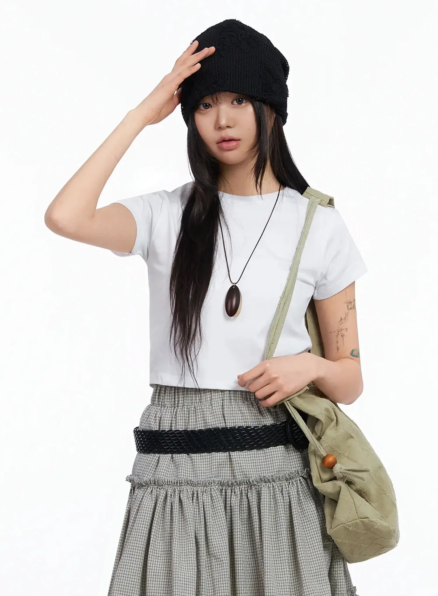 Woven Wide Belt IA523 - Image 2
