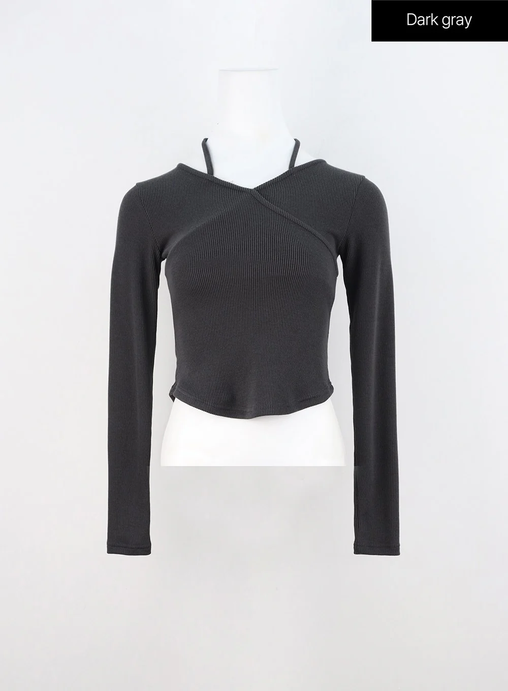 Wrap Halter Neck Slim Fit Tee IN310 - Image 11