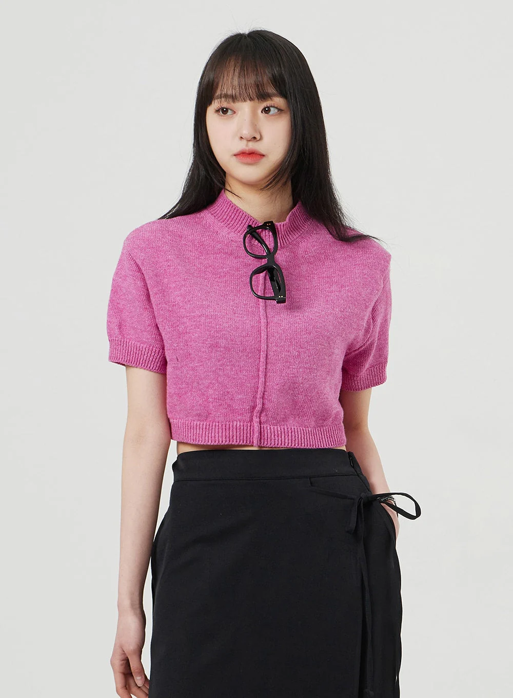 Wrapped Skirt Wide Leg Pants OF324 - Image 11