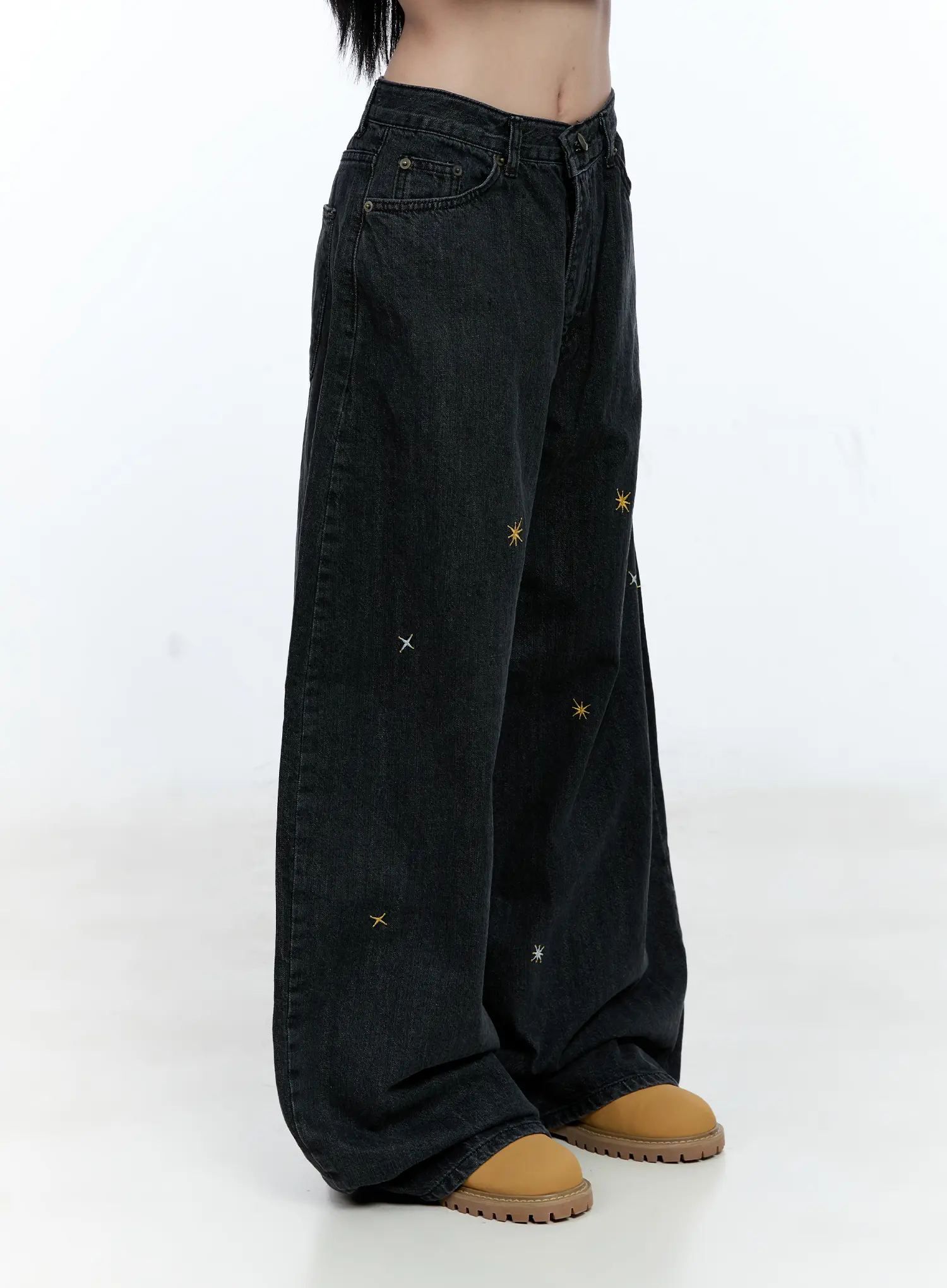Wynter Star Embroidered Denim Jeans CG507 - Image 9