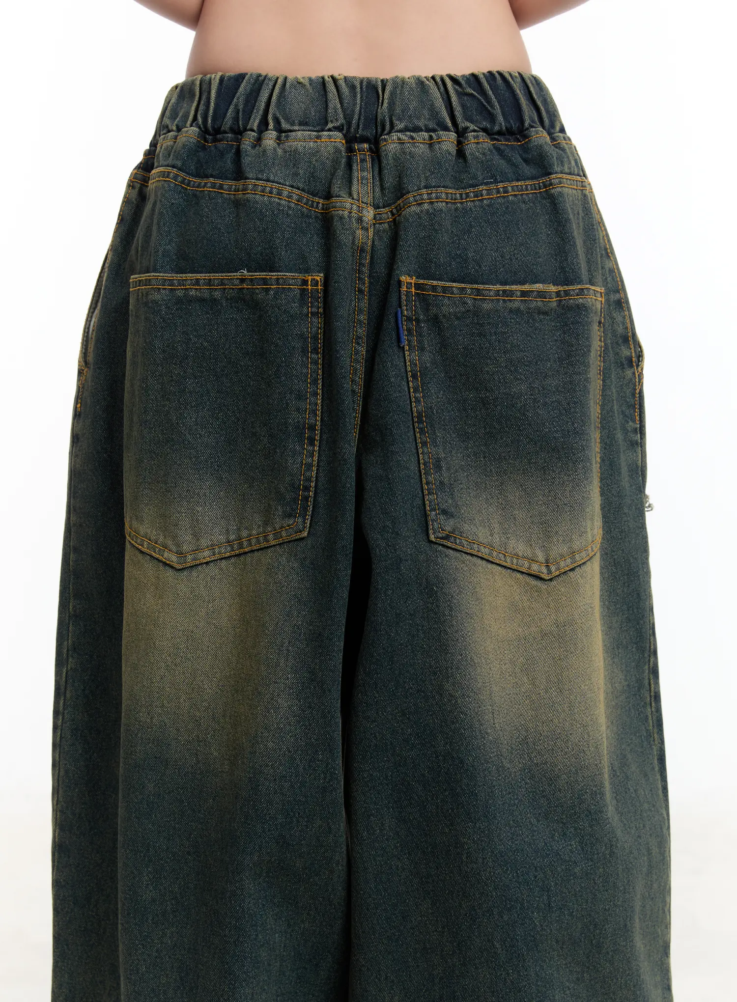 Yoomi Distressed Wide Leg Jeans CM511 - Image 10