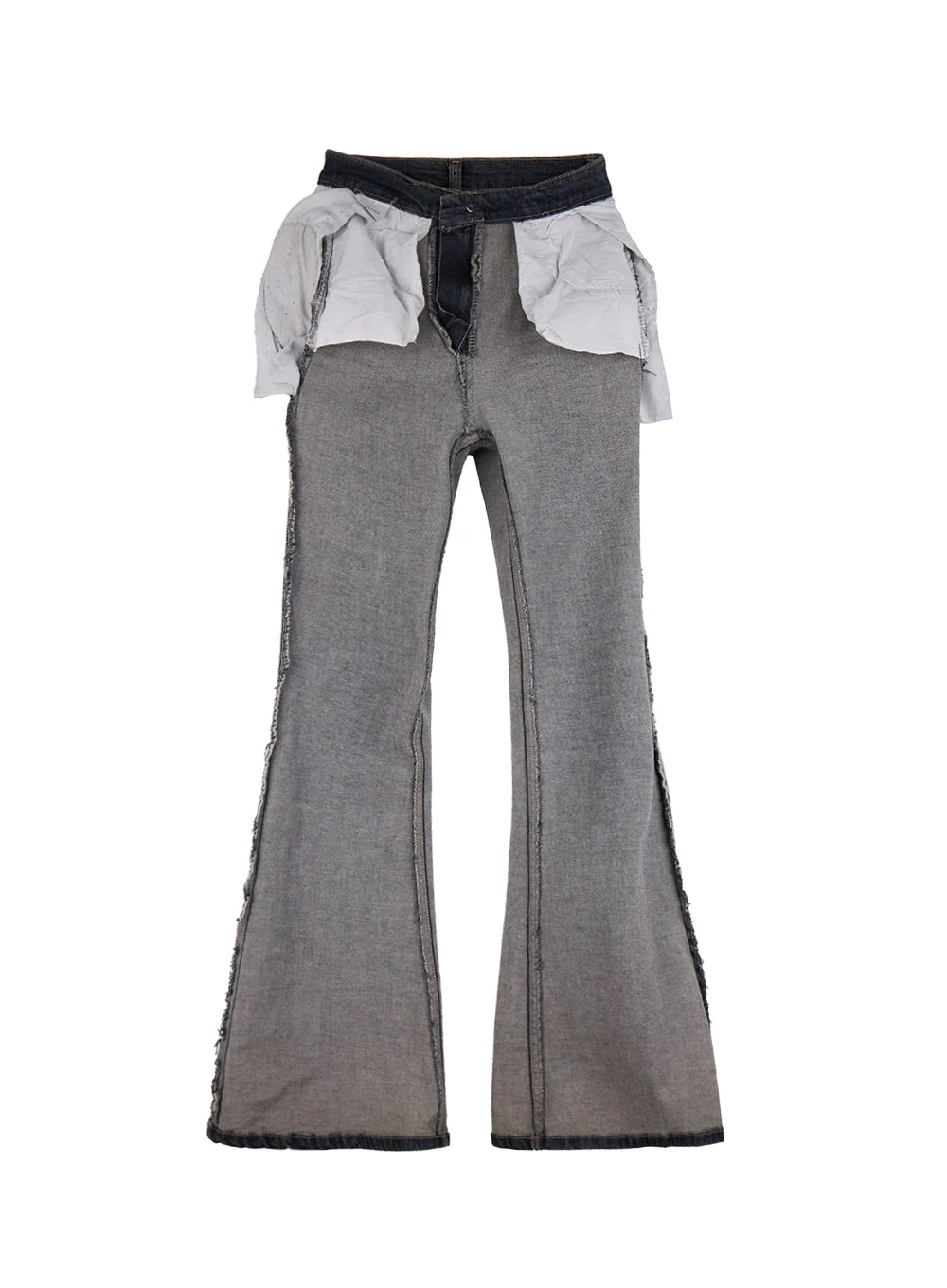 Zadie Slim Washed Denim Bootcut Jeans CG421 - Image 7