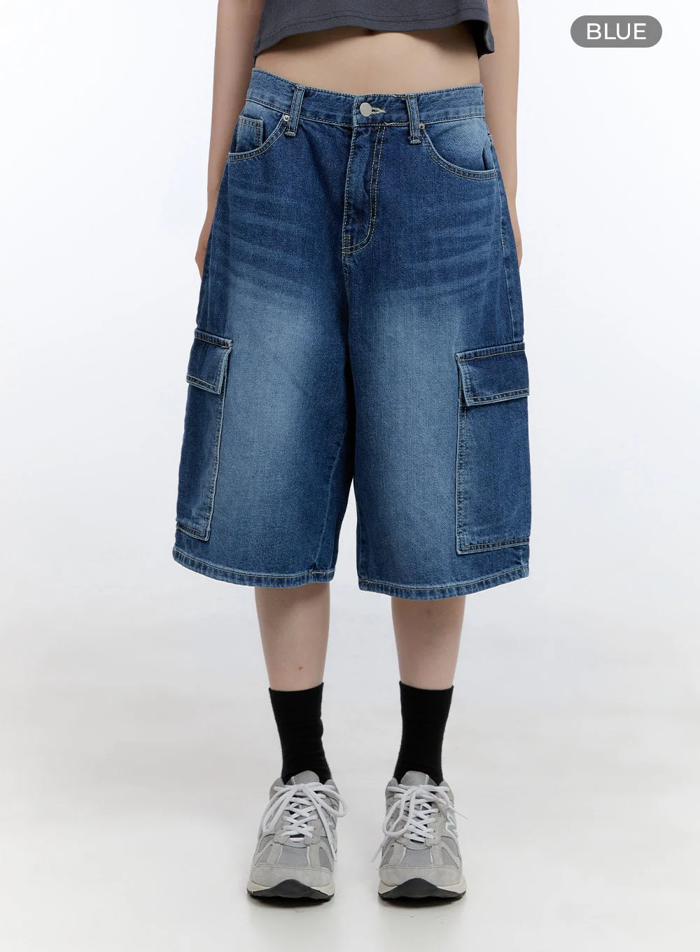 Zia Baggy Cargo Jorts CG413 - Image 8