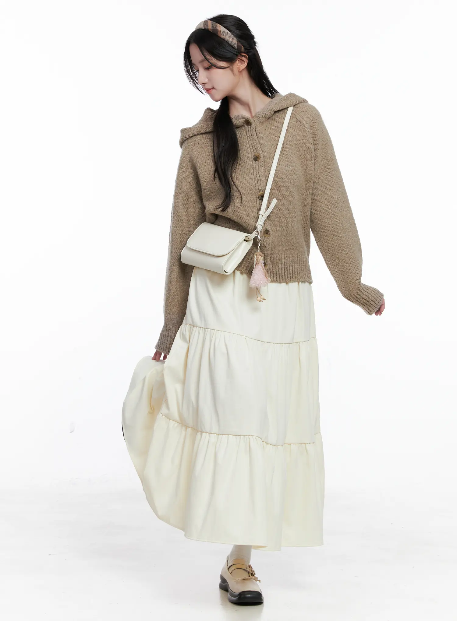 Zip-Up Hoodie Knit CS523 - Image 3