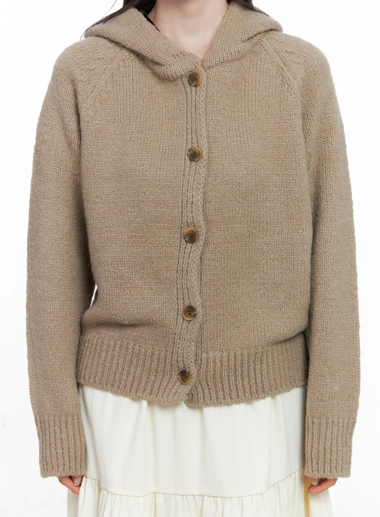 Zip-Up Hoodie Knit CS523 - Image 4
