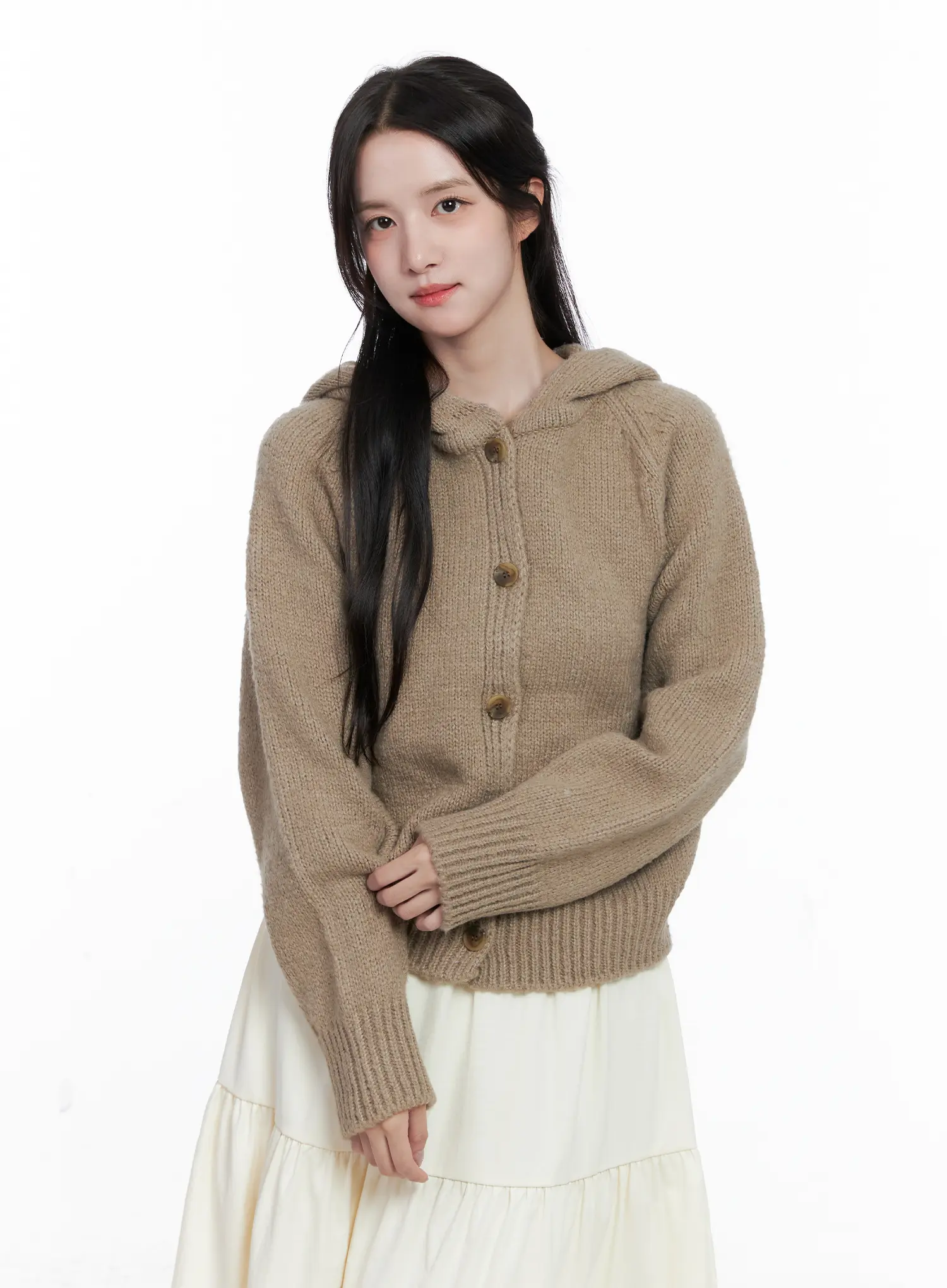 Zip-Up Hoodie Knit CS523 - Image 5