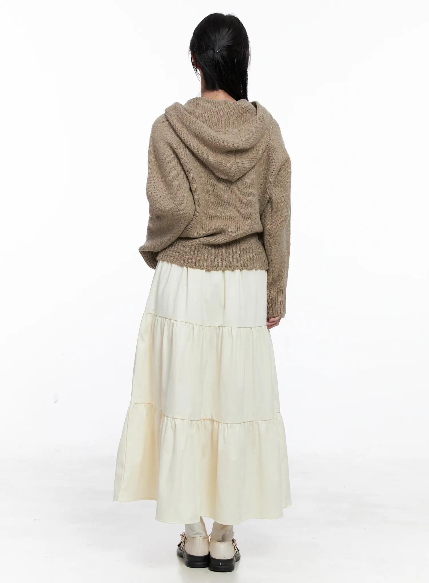 Zip-Up Hoodie Knit CS523 - Image 8